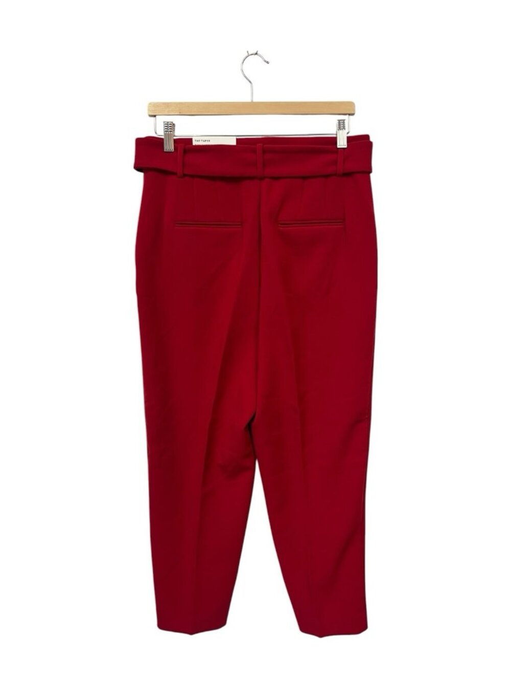 Ann Taylor The Taper Red Pants Size 8 Trousers - Picture 2 of 8